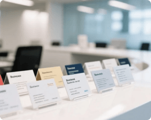 Color Printed Wood Cards